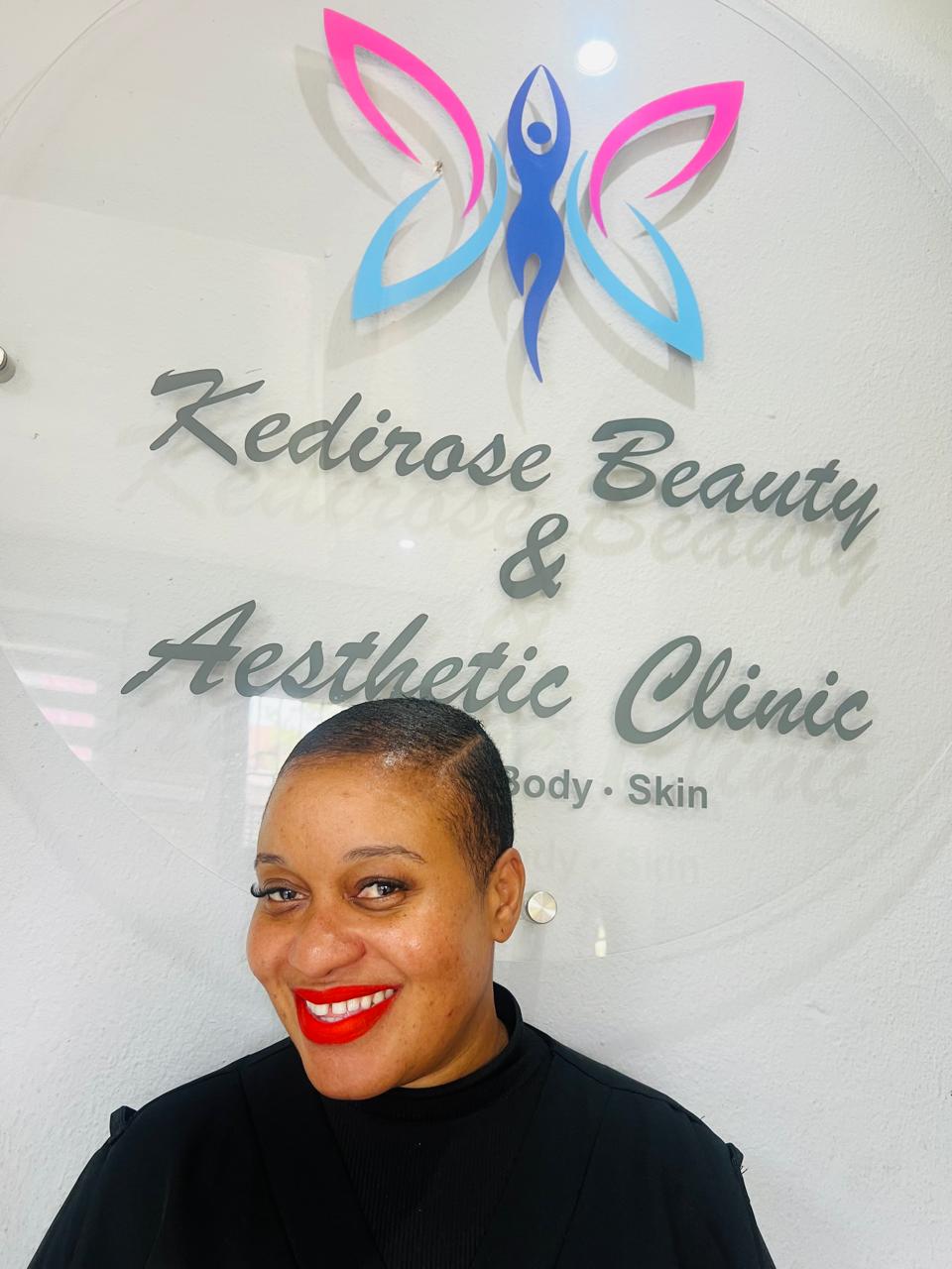 Gladys, Senior Skin Therapist at Kedirose Beauty & Aesthetic Clinic, Kempton Park